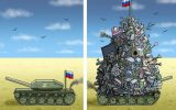 ببینید: ارتش روسیه قبل و بعد از حمله به اوکراین!