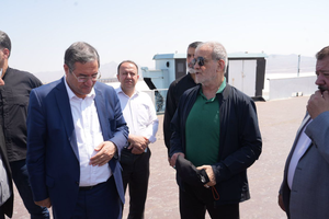 پزشکیان از دریاچه ارومیه بازدید کرد