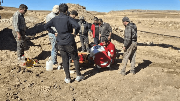 مصدومیت کارگر معدن بر اثر ریزش آوار در تکاب