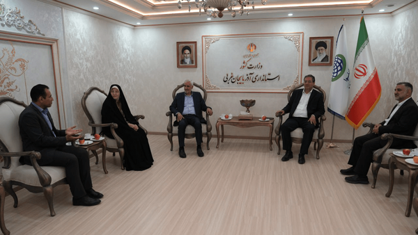 دیدار رئیس فدراسیون جهانی ورزش‌های زورخانه‌ای با استاندار آذربایجان‌غربی